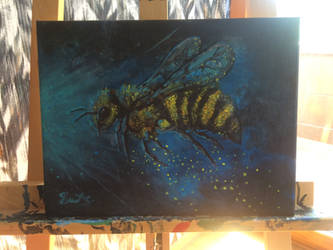 Bee painting