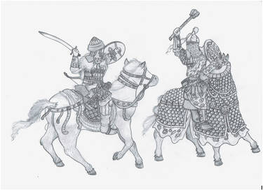 Cataphract vs Ghulam