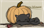 Happy Halloween Cat by unperfections
