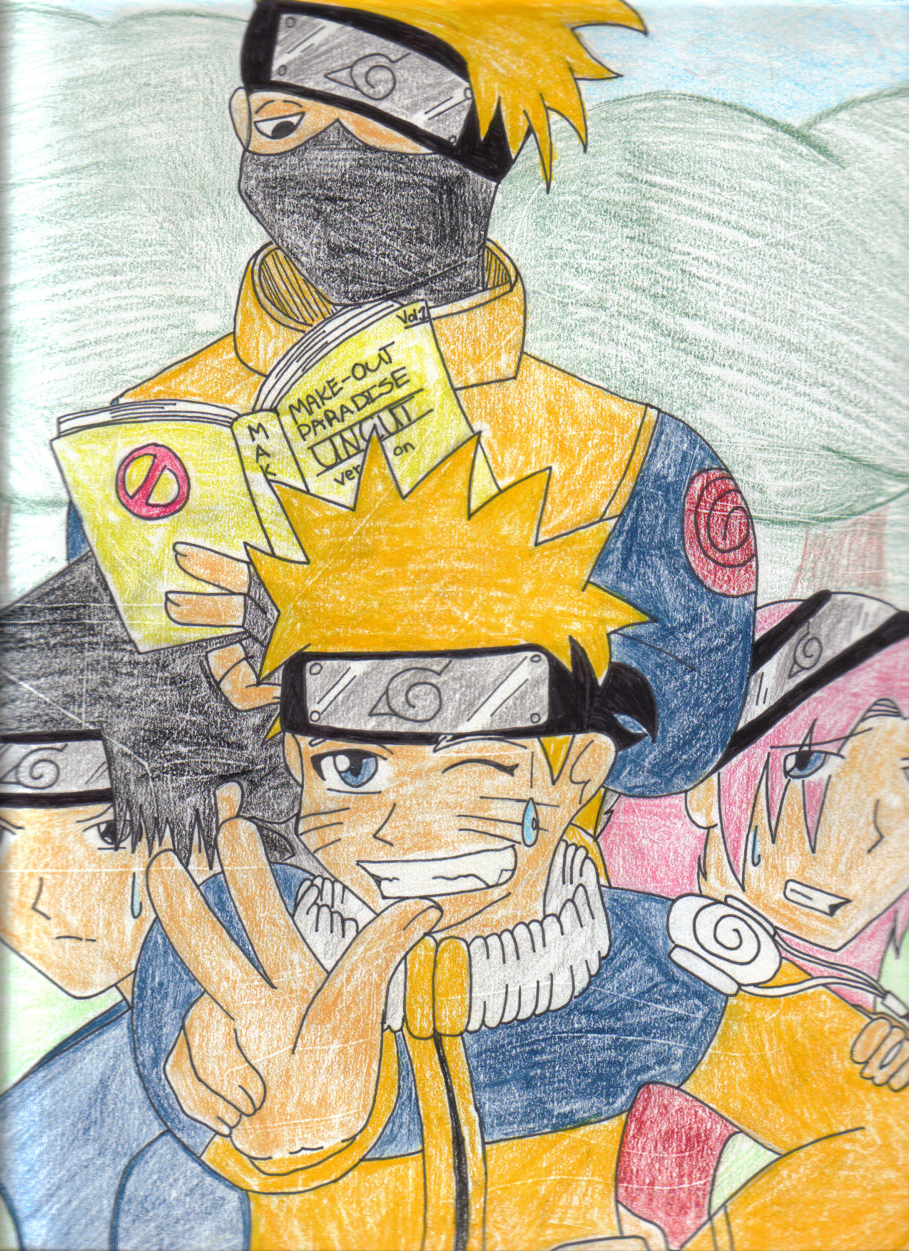 naruto and group