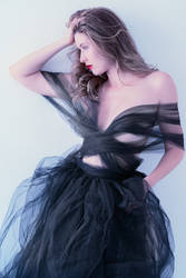 Black Tulle