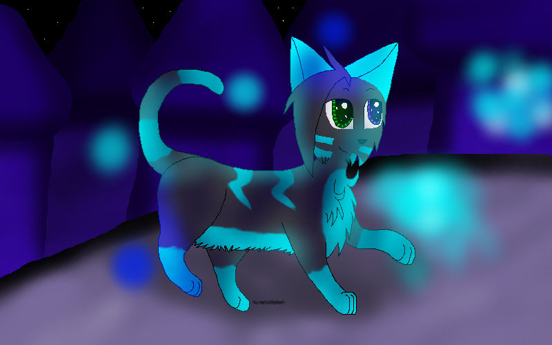 Moon Art Trade with MoonstarTheStrange by SunnyCatSplash