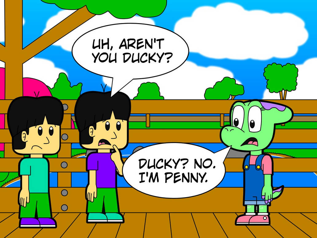 Ryan and Rico encounters Penny by BabyMarioFan2012 on DeviantArt