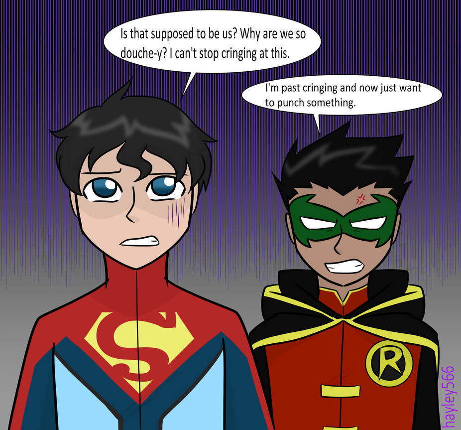 Super Sons react to World's Finest 233 by hayley566 on DeviantArt