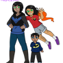 Starfire x Nightwing kids