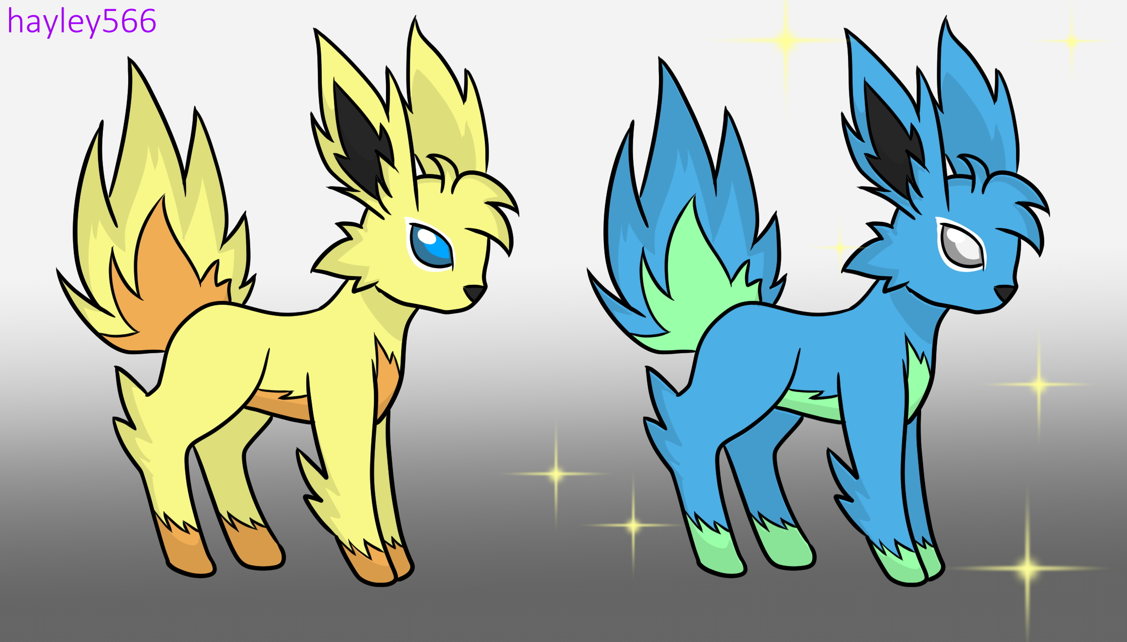 Eeveelutions by SteveO126 on DeviantArt