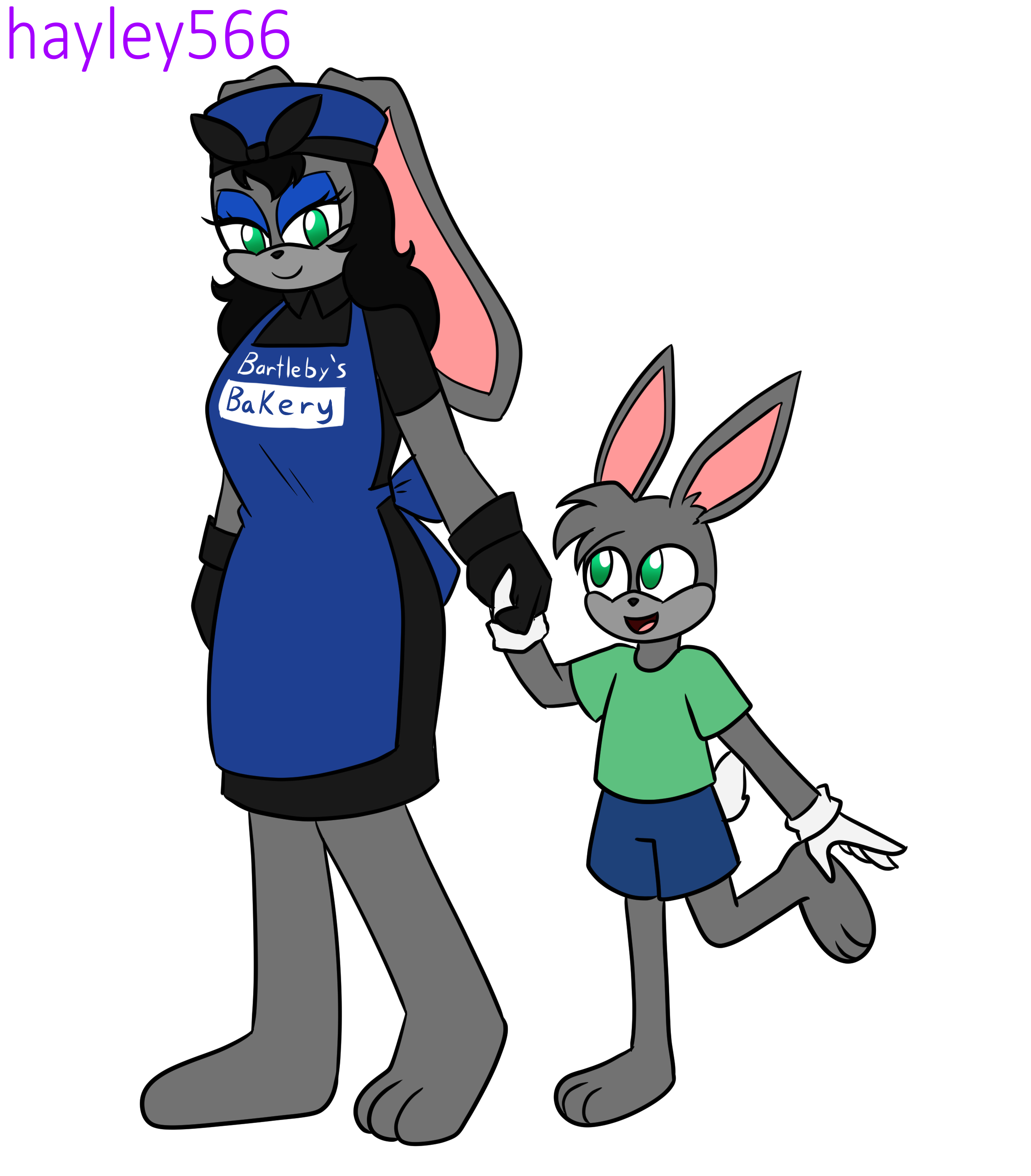Mama Rabbit and Junior by hayley566 on DeviantArt