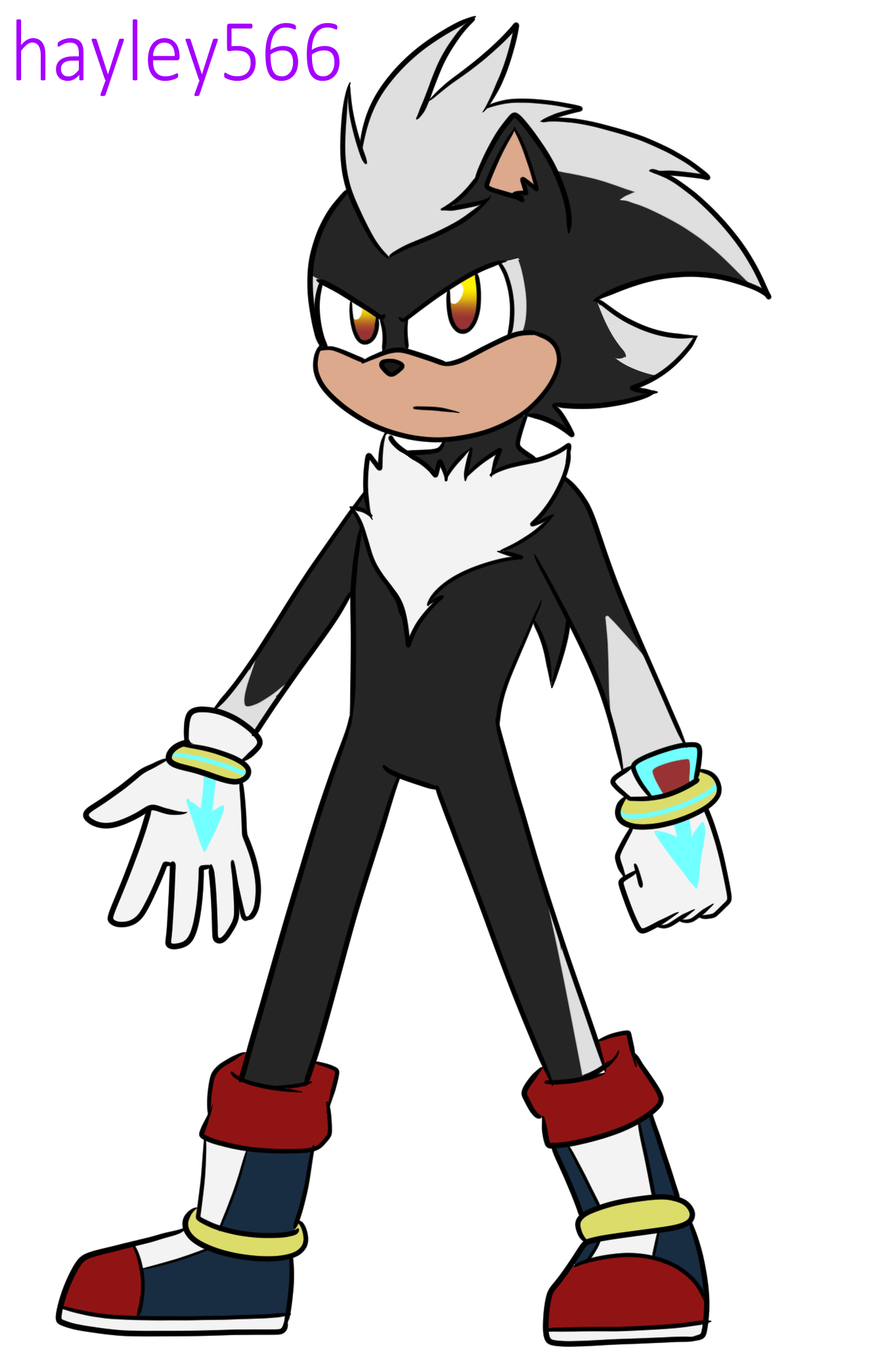 The Amazing Shadow the hedgehog - This is Me, and Silver fused together ~ Shadow