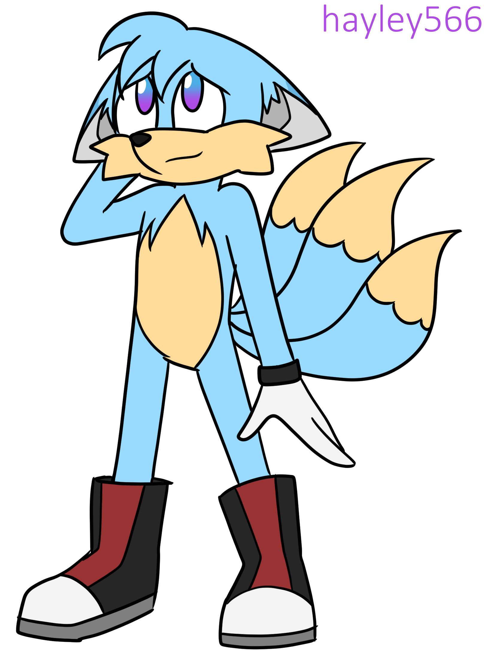 Tails and Kitsuname fusion by hayley566 on DeviantArt