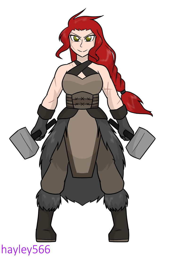 Thrud: Daughter of Thor by hayley566 on DeviantArt