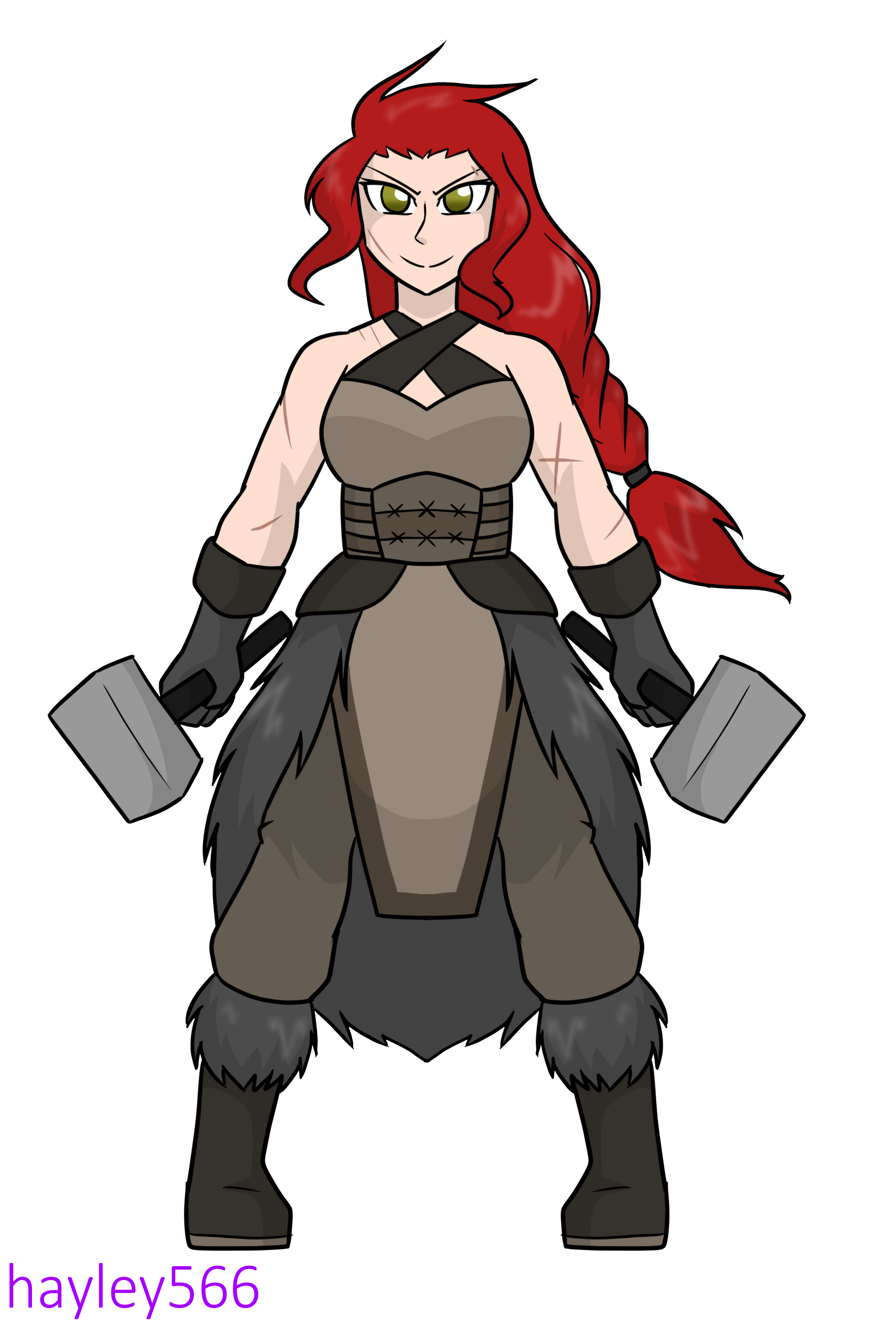 Thrud: Daughter of Thor by hayley566 on DeviantArt