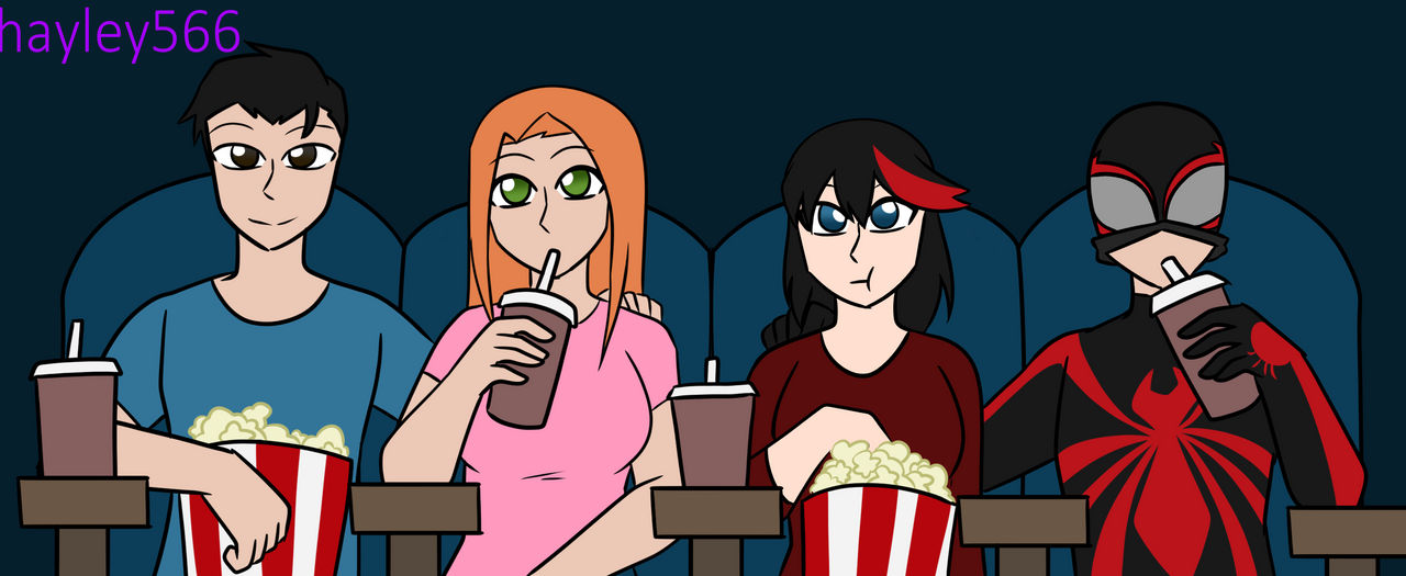 Movie Night by hayley566 on DeviantArt