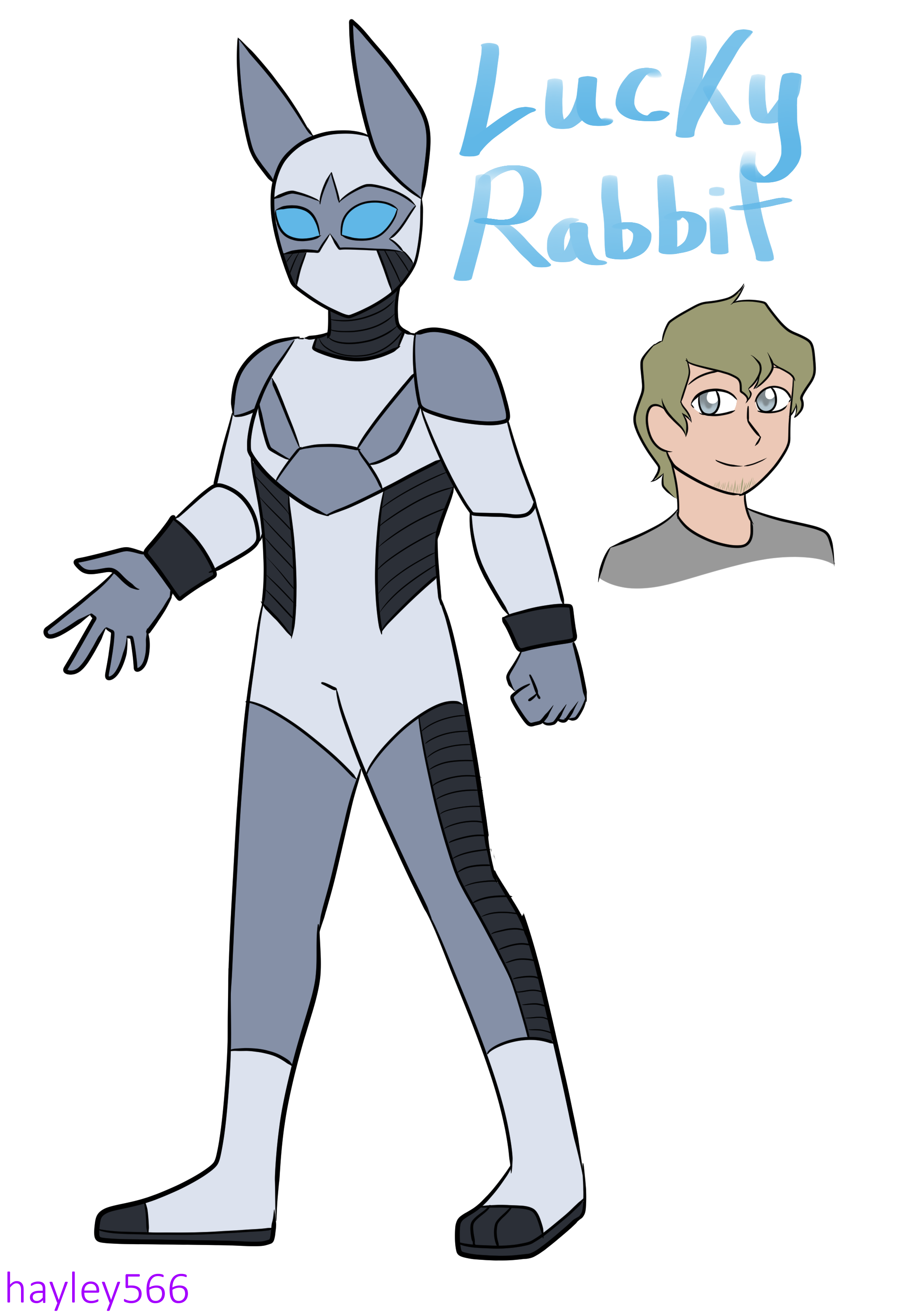 Lucky Rabbit Drawing Lucky Rabbit by hayley566 on DeviantArt