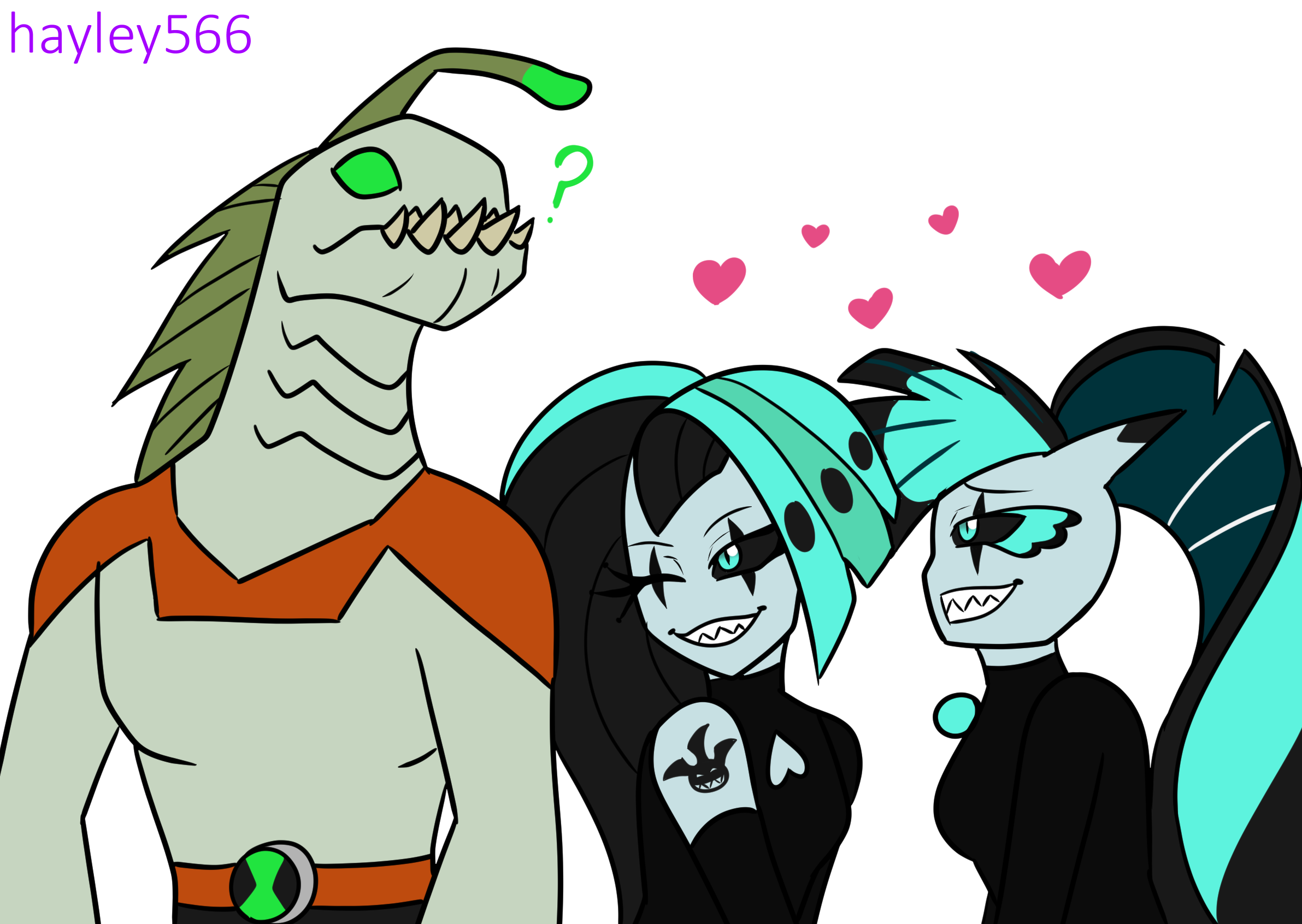 Fishy Flirting by hayley566 on DeviantArt