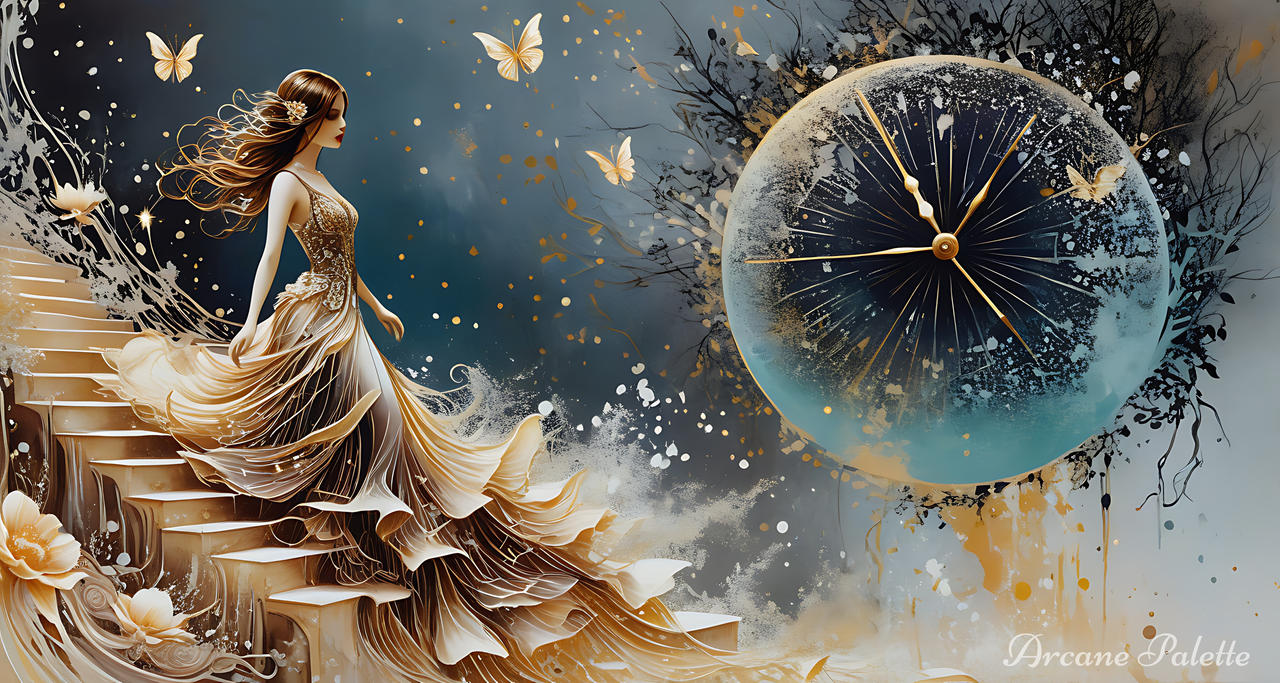 Chronos and the Golden Tide by ArcanePalette on DeviantArt