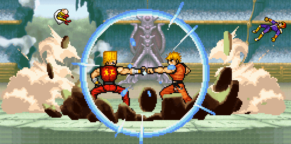 Jus Paul Phoenix And Ryo Sakazaki Clash By Sebastito On Deviantart