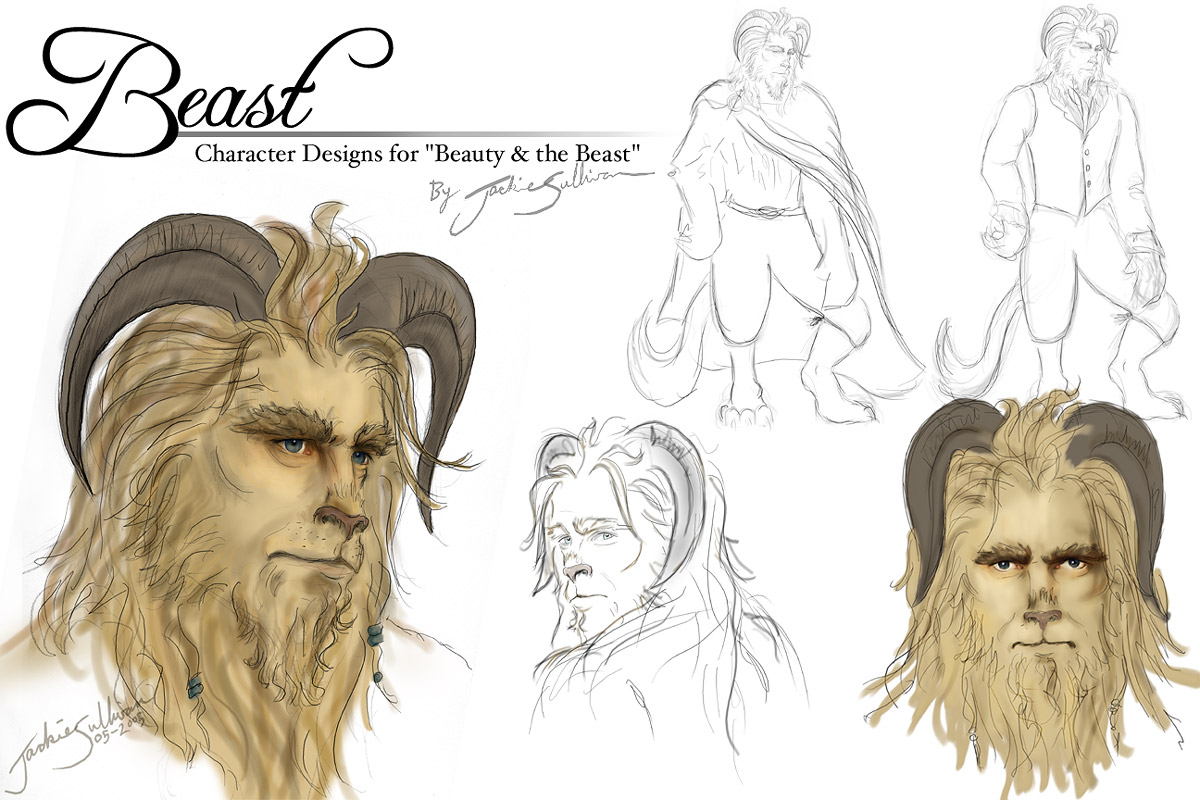 Beast - Character Design Sheet