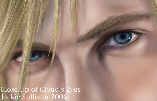 Cloud - Eyes Close Up