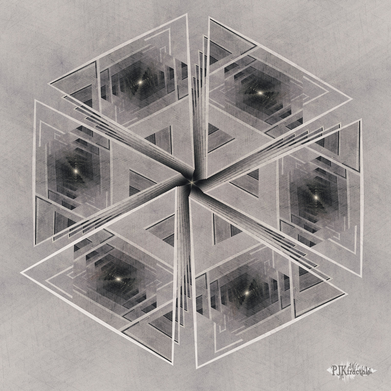 Stack of Triangles by PJKfractals on DeviantArt