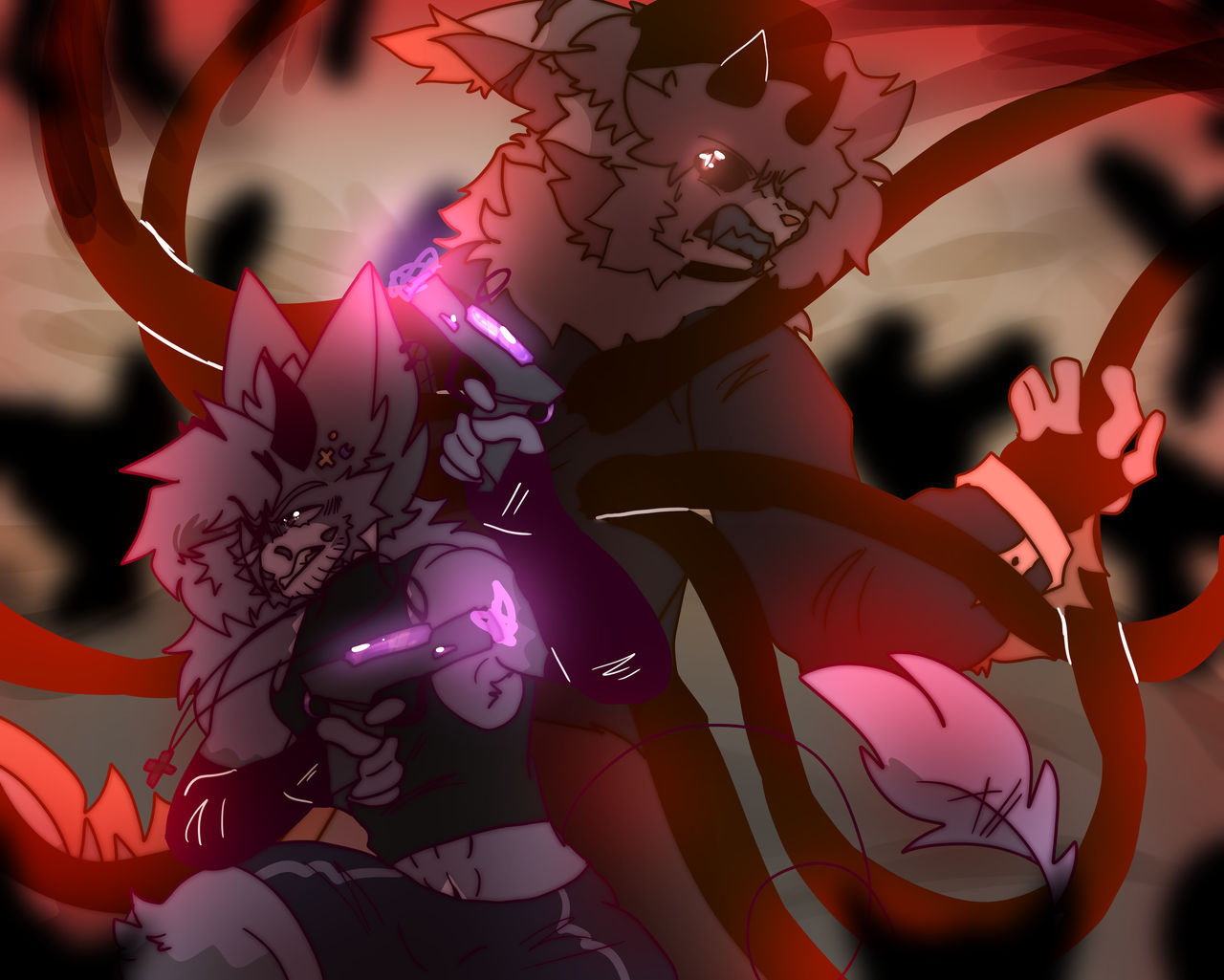 Cryptacurves Rasiel Combat Rasiel And Jonthen by foliyXD302 on DeviantArt
