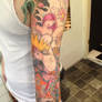 tokidoki anime inspired japanese sleeve w.i.p. 2