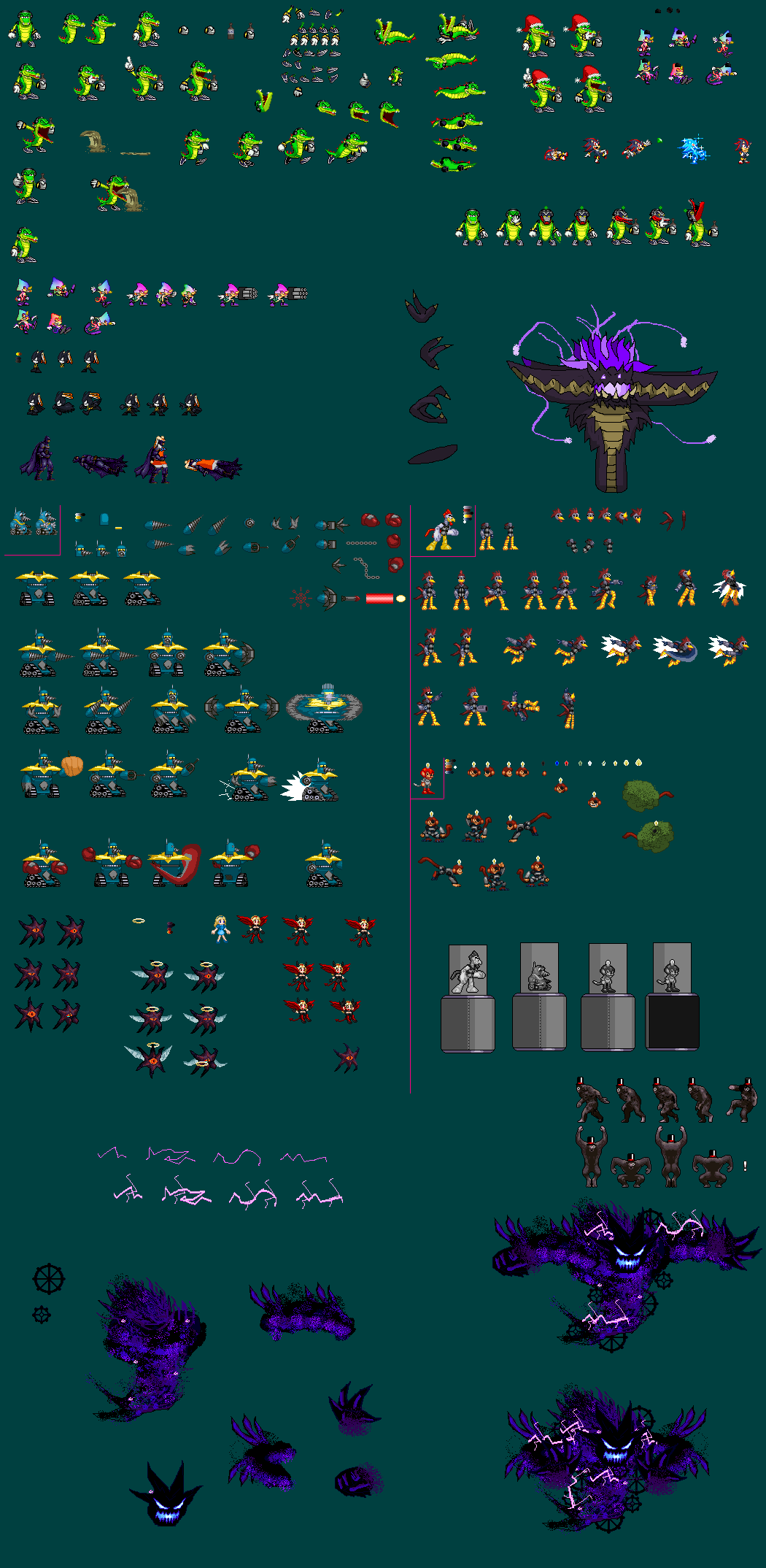 Mecha Sonic Sprites Sheet (My version) (Read D.) by JH-Production on  DeviantArt