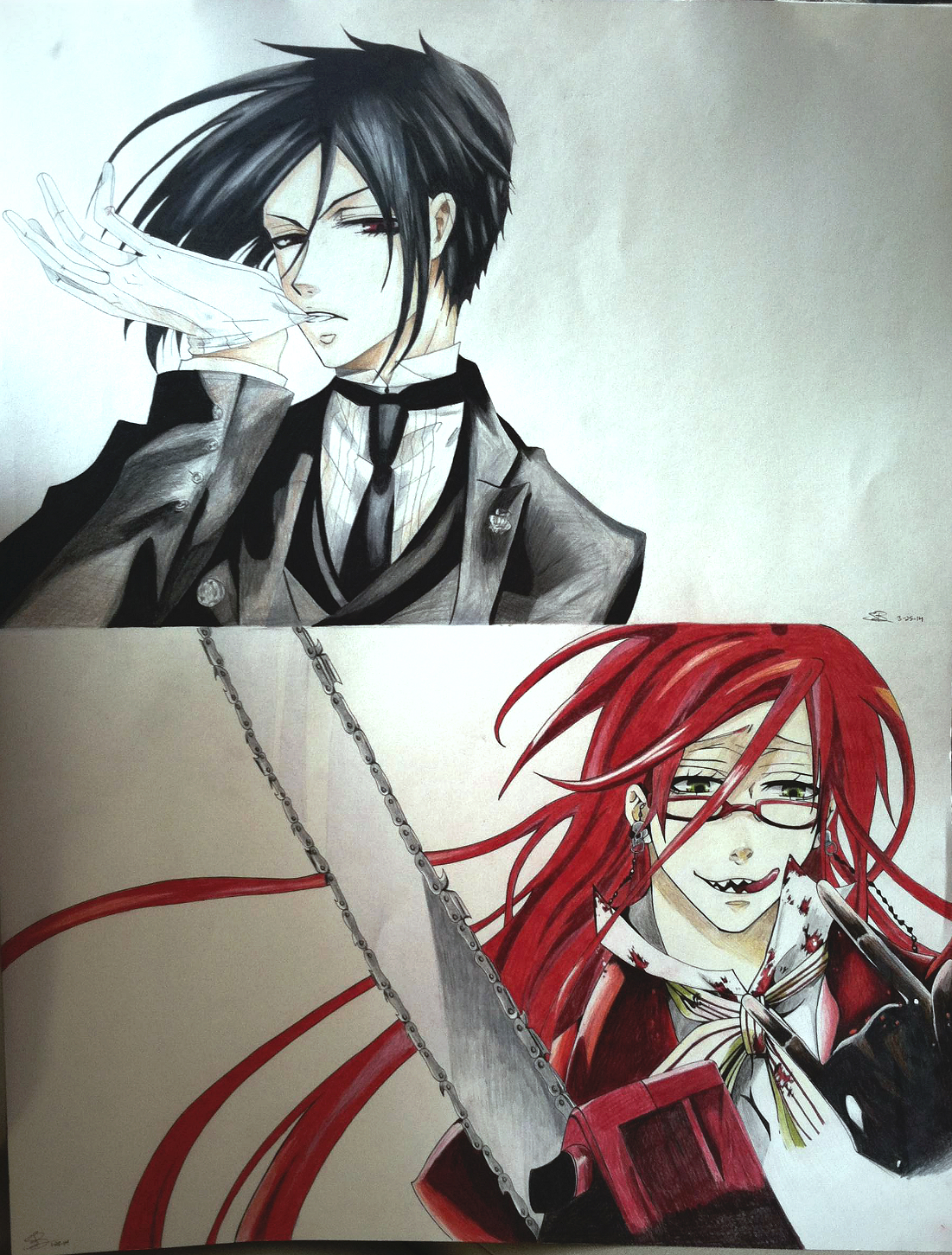 Sebas-chan and Grell