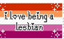 -Stamp: I Love Being A Lesbian