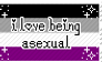 -Stamp: I Love Being Asexual