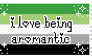 -Stamp: I Love Being Aromantic