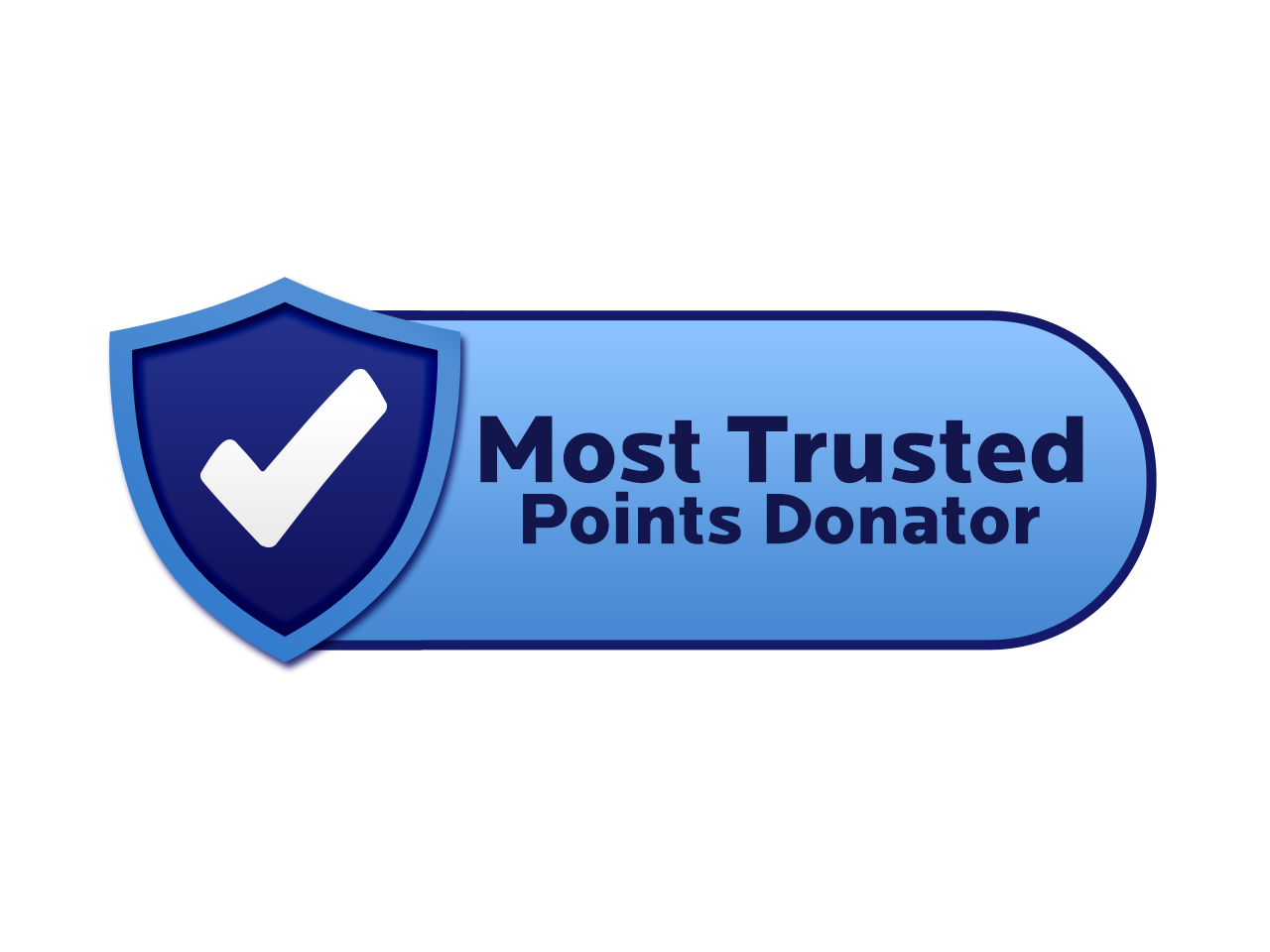 Most Trusted Points Donator Seal