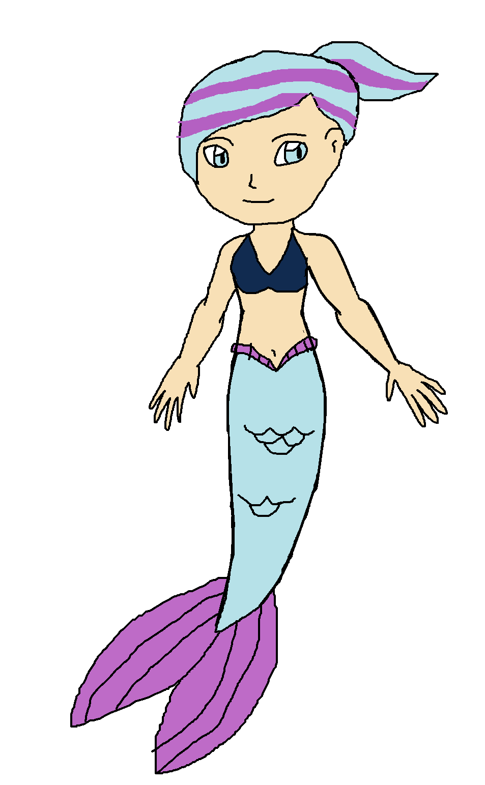 Gloria as a mermaid by Christhemerfolkguy on DeviantArt