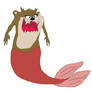 Tazmanian Devil Merman