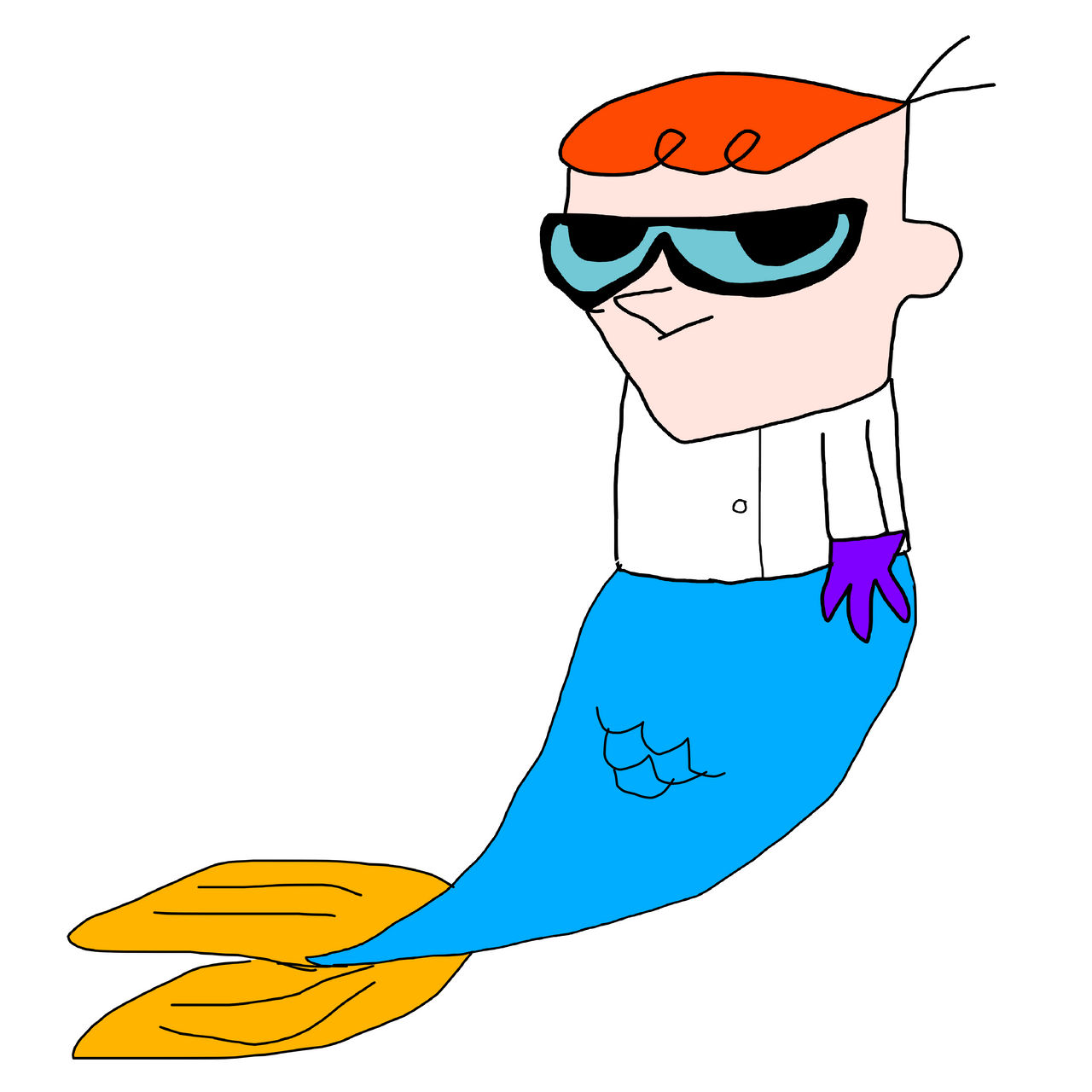 Meermand Lab Dexter(Dexters Lab) Merman by JoshDaPika1991 on DeviantArt