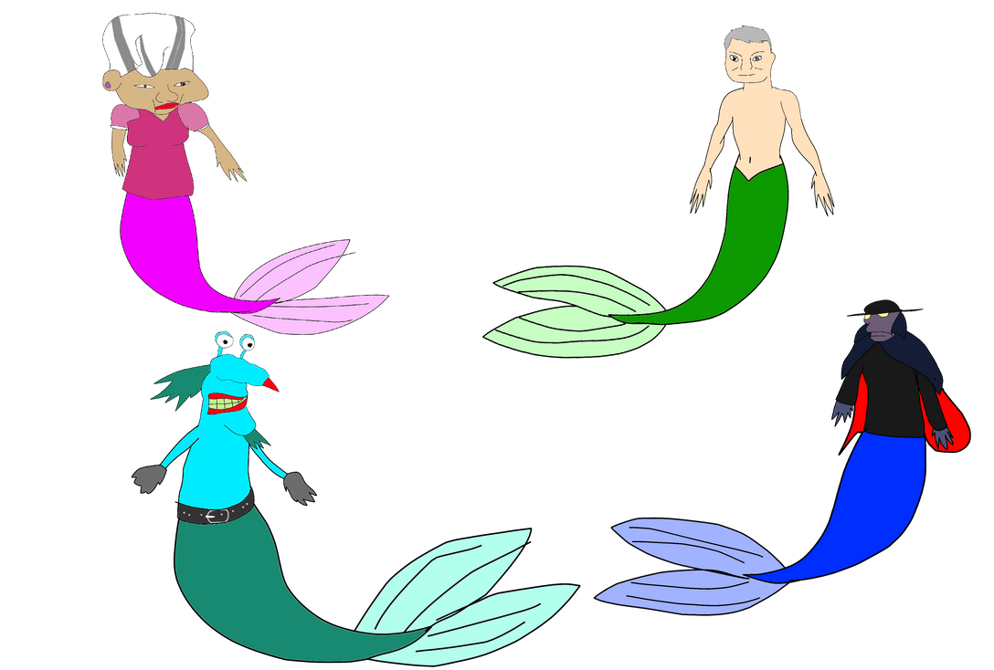 Merfolk Commission by JoshDaPika1991 on DeviantArt