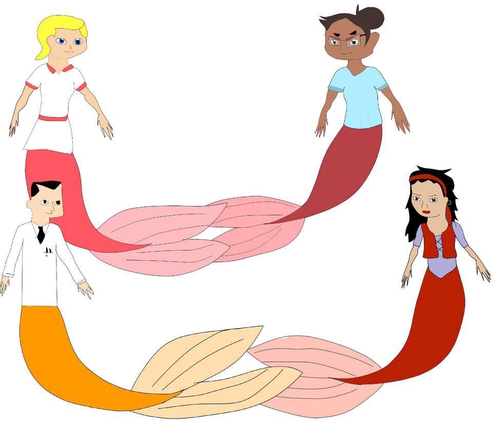 Merfolk Commission by JoshDaPika1991 on DeviantArt