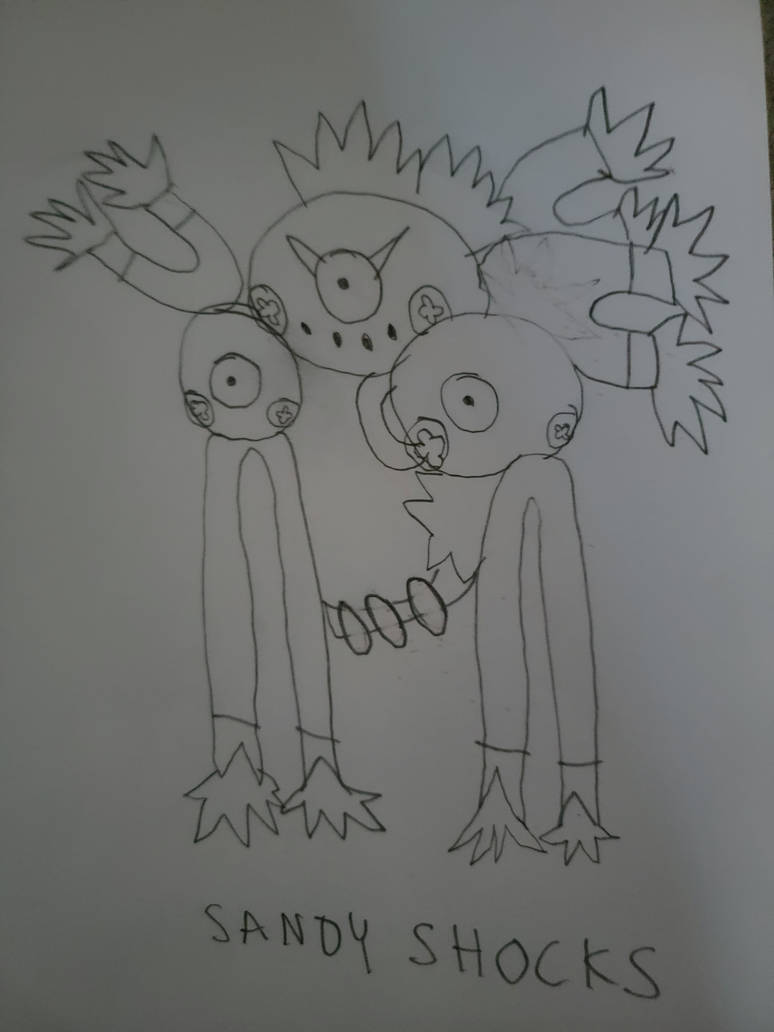 Sandy Shocks by JoshDaPika1991 on DeviantArt