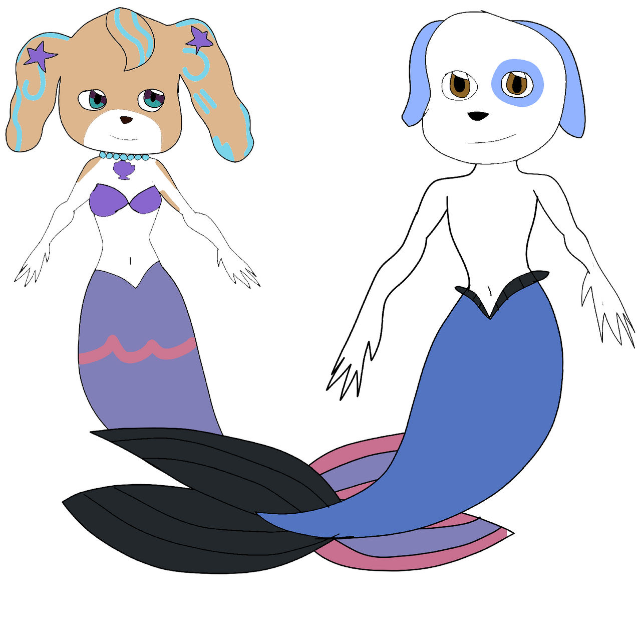 Merpup Coral And Merdog Hank By JoshDaPika1991 On DeviantArt merpup-coral-and-merdog-hank-by-joshdapika1991-on-deviantart