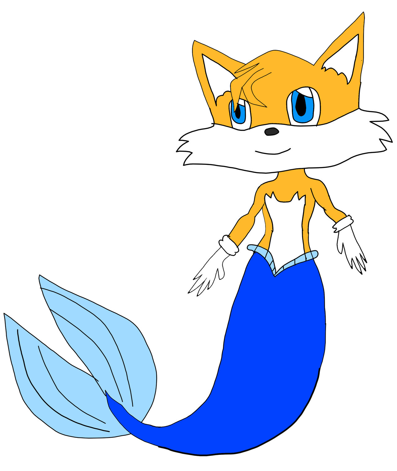 Tails Merfox - Mermay by JoshDaPika1991 on DeviantArt