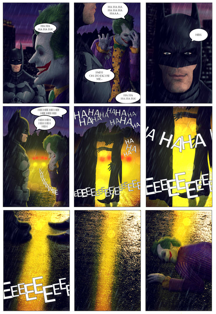 Batman vs Joker The Killing Joke True Ending by Aquabladez1225 on DeviantArt