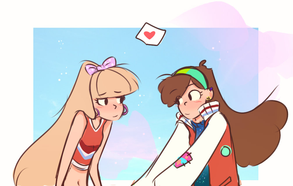 Jock And Cheerleader Au For Mabifica by arrival-layne