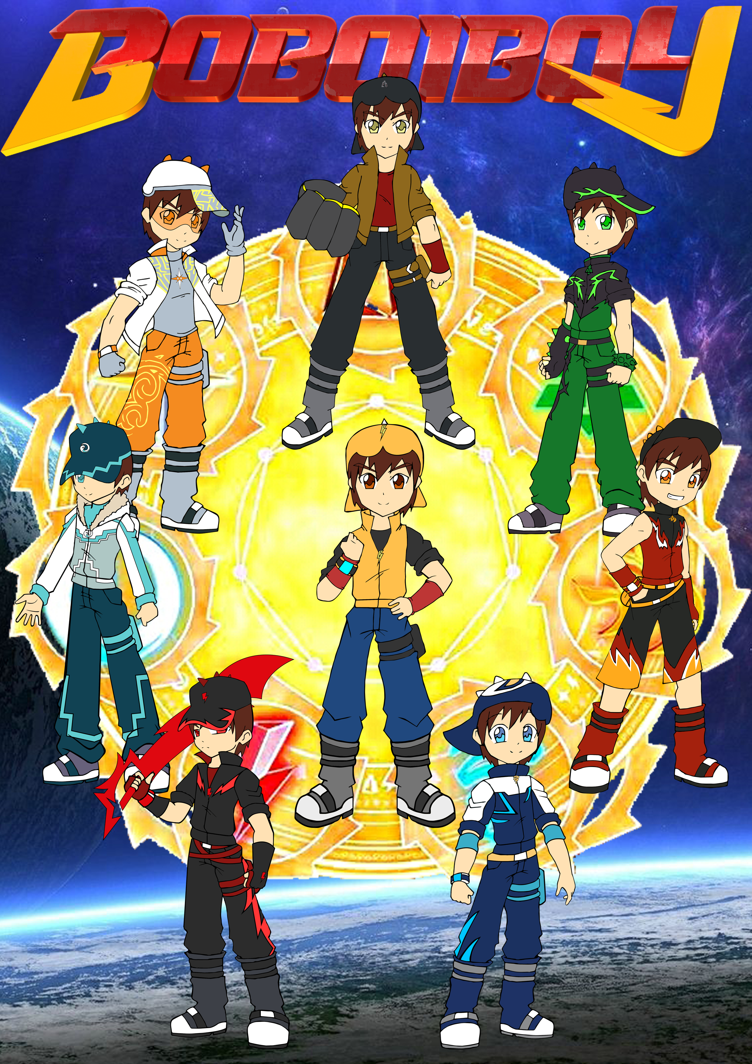 All Next Level Touched Boboiboy Elements S Picture Poster Boboiboy Amino