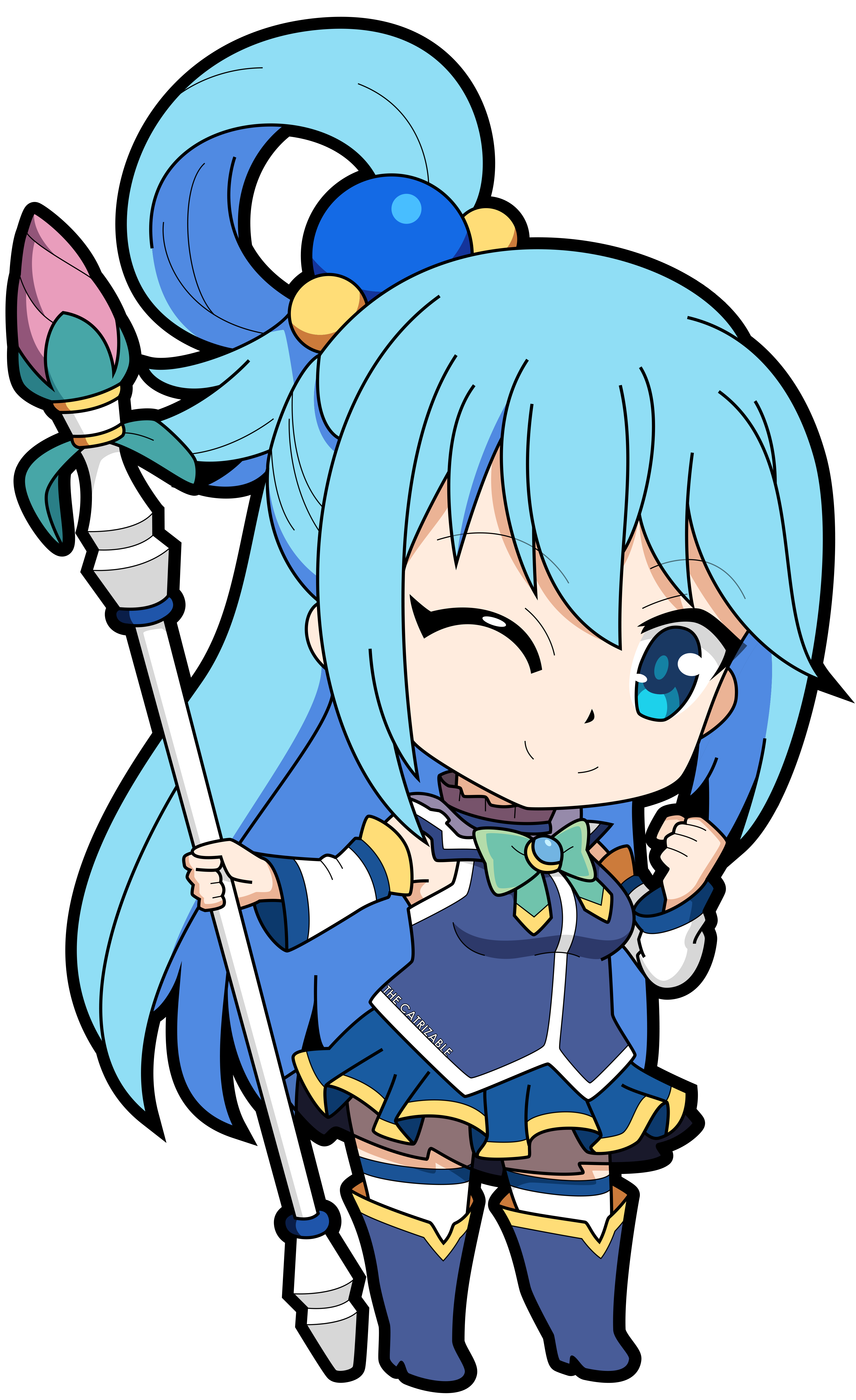 Chibi Kazuma - Konosuba - Konosuba - Sticker