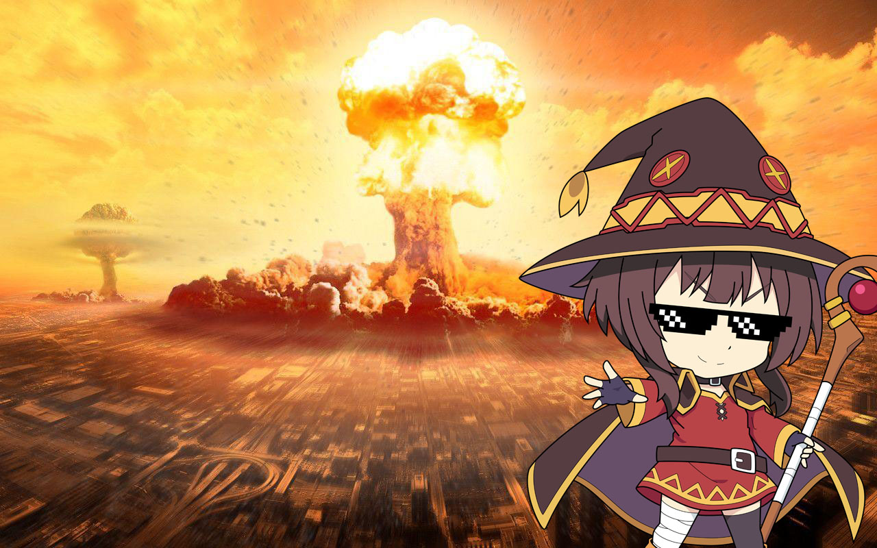 Megumin Explosion by TheCatrizable on DeviantArt
