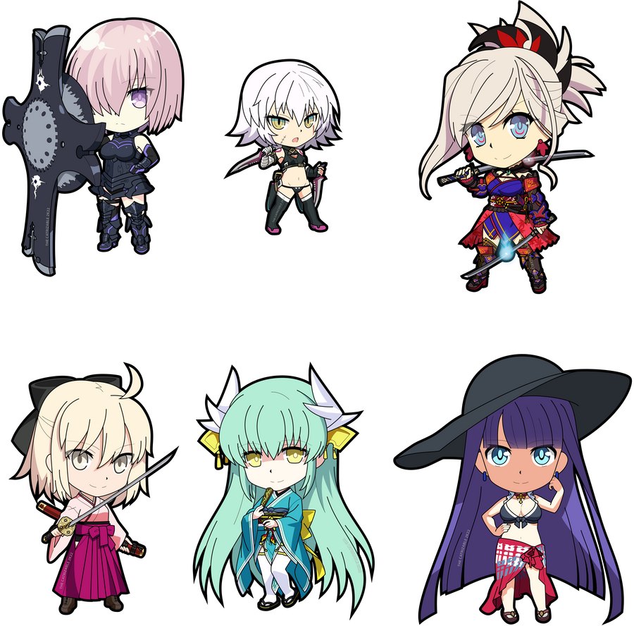 Fate/Grand Order Sticker 2 by TheCatrizable on DeviantArt