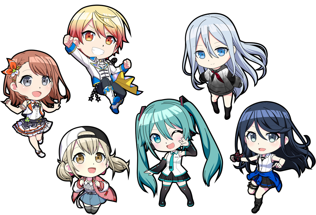 Chibi Colourful Stage Project SEKAI by TheCatrizable on DeviantArt