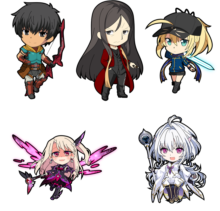 Fate/Grand Order Sticker 4 by TheCatrizable on DeviantArt