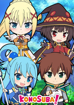 Konosuba Print A3