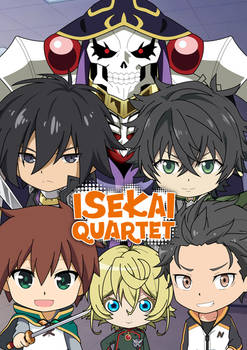 Isekai Quartet Print A3