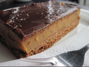 Chocolate Caramel Slice, Memphis Belle